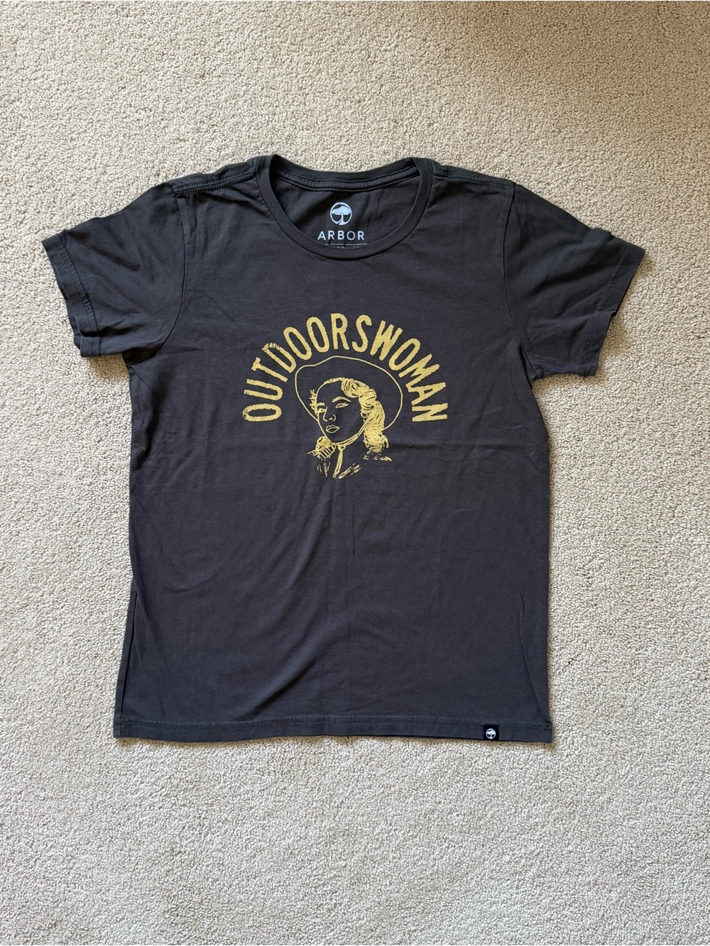 arbor collective 100% organic cotton t-shirt